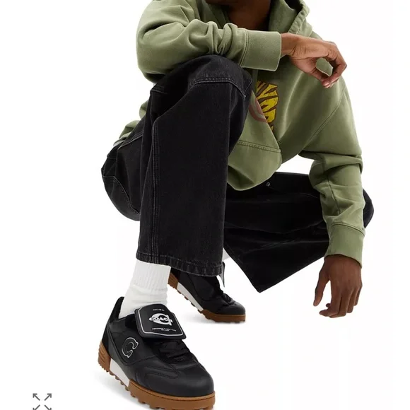 Coach Men Match Sneaker CCI45 New In Black New7/7.5/8/9/10-13 - Picture 1 of 16